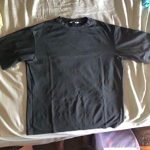 Uniqlo Oversized T-Shirt Dark Green - Unisex Large